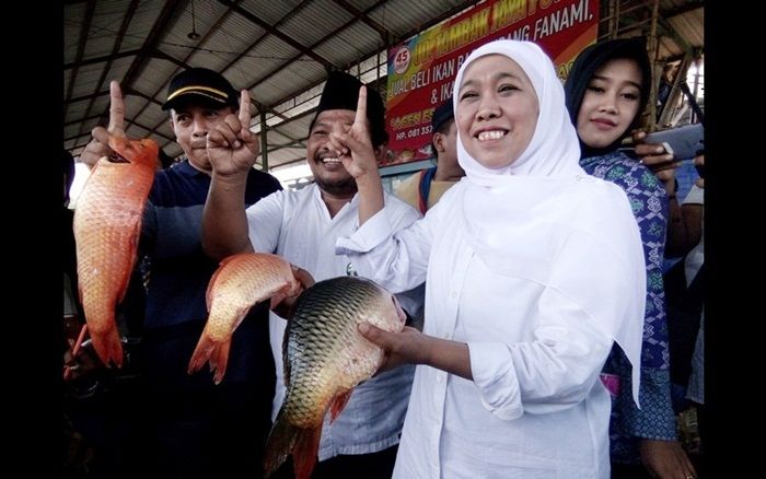 ​Khofifah Berharap Pasar Ikan Lamongan Dilakukan Penataan