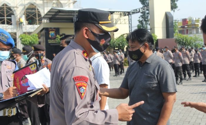 Antisipasi Demo May Day, Polresta Sidoarjo Siagakan Pasukan Pengamanan Antisipasi Demo May Day, Polresta Sidoarjo Siagakan Pasukan Pengamanan