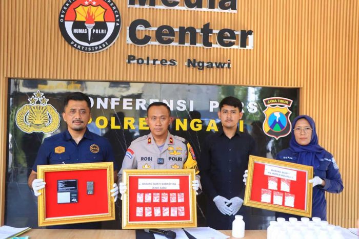 Pura-Pura Mancing, Pengedar Narkoba di Ngawi Ditangkap Polisi