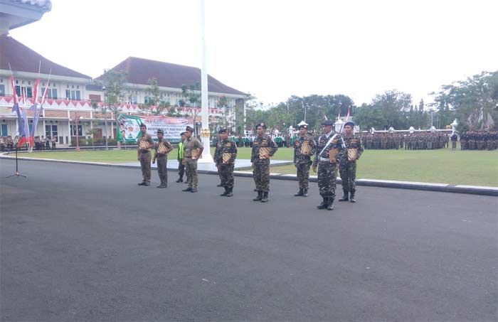 Gelar Apel Kebangsaan, Ansor Pacitan Siap Lawan Perongrong NKRI