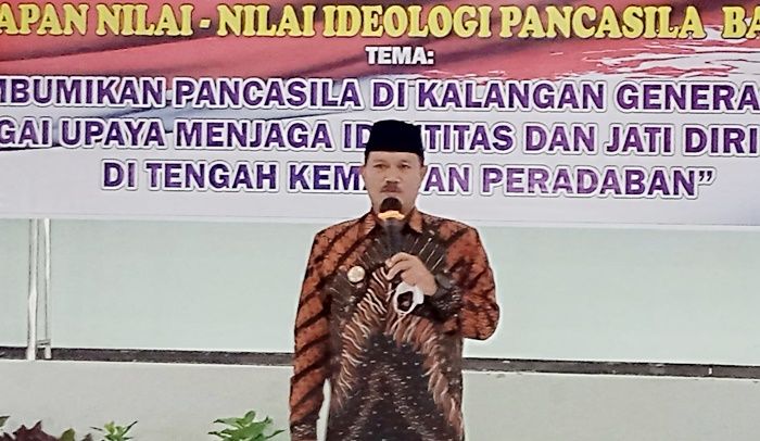 Wali Kota Maidi: Kita Beruntung Punya Pancasila, Benteng Ideologi Penjaga Persatuan Bangsa Wali Kota Maidi: Kita Beruntung Punya Pancasila, Benteng Ideologi Penjaga Persatuan Bangsa