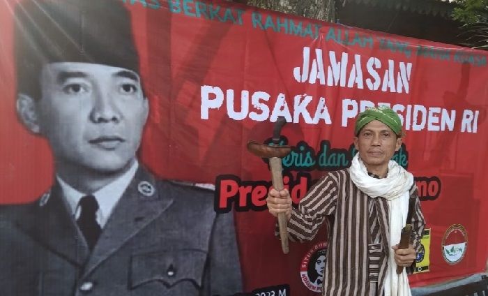 Dua Pusaka Milik Bung Karno, Keris dan Tombak Dijamas di Situs Ndalem Pojok Kediri