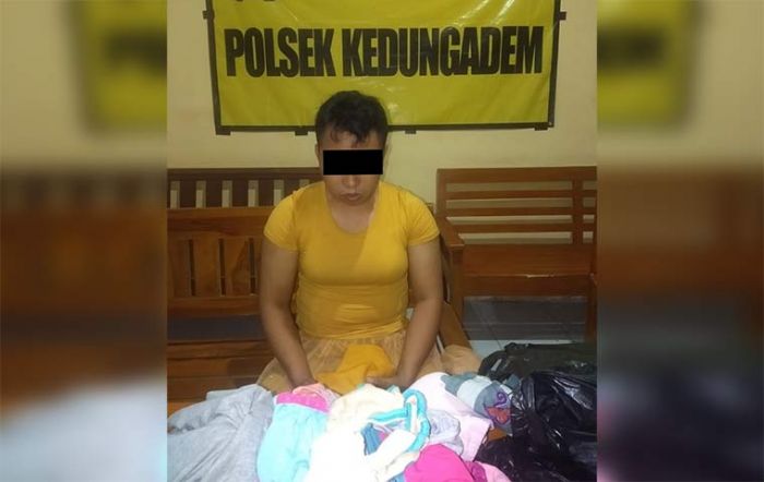 Nyamar Perempuan, Pria di Bojonegoro Kepergok Curi BH dan CD Wanita Nyamar Perempuan, Pria di Bojonegoro Kepergok Curi BH dan CD Wanita