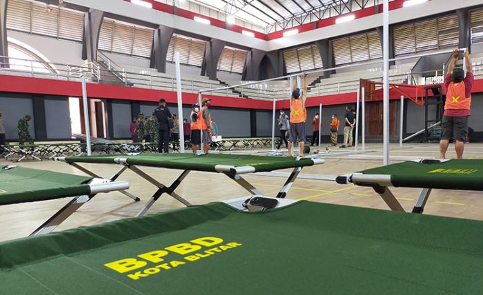 Siap Digunakan Pekan Depan, Pemkot Blitar Berharap RS Lapangan GOR Soekarno-Hatta Tak Terpakai Siap Digunakan Pekan Depan, Pemkot Blitar Berharap RS Lapangan GOR Soekarno-Hatta Tak Terpakai