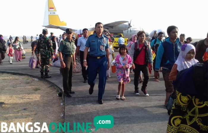 164 Pengungsi dari Palu dan Donggala Sulteng Berhasil Dievakuasi