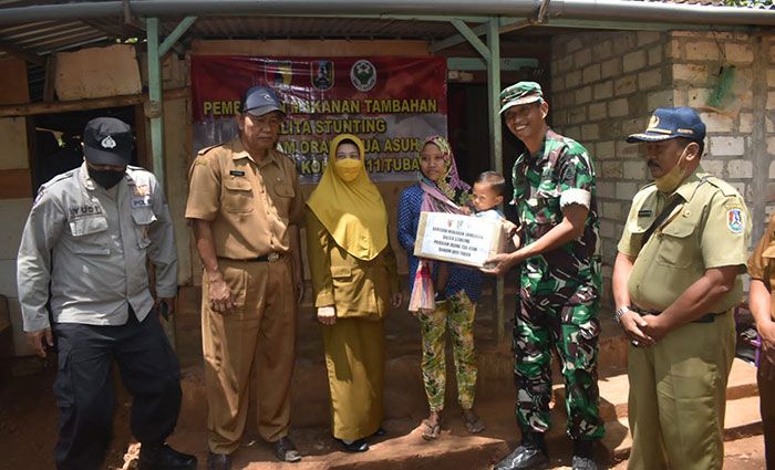 Peduli Asupan Gizi Anak, Kodim 0811/Tuban Angkat Anak Asuh Balita Stunting Peduli Asupan Gizi Anak, Kodim 0811/Tuban Angkat Anak Asuh Balita Stunting