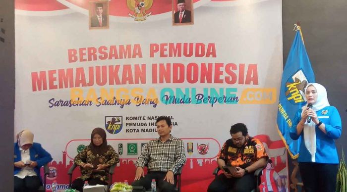 Peringati Sumpah Pemuda ke-95, KNPI Kota Madiun Gelar Sarasehan