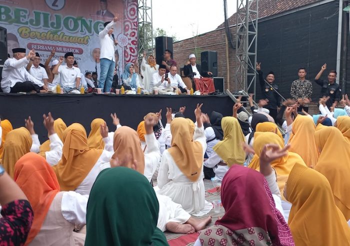 Dihadiri Gus Fahmi, Paslon Mubarok Targetkan Menang Mutlak di Trowulan Dihadiri Gus Fahmi, Paslon Mubarok Targetkan Menang Mutlak di Trowulan