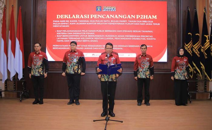 Kemenkumham Jatim Ajak Pemda Bangun P2HAM Kemenkumham Jatim Ajak Pemda Bangun P2HAM