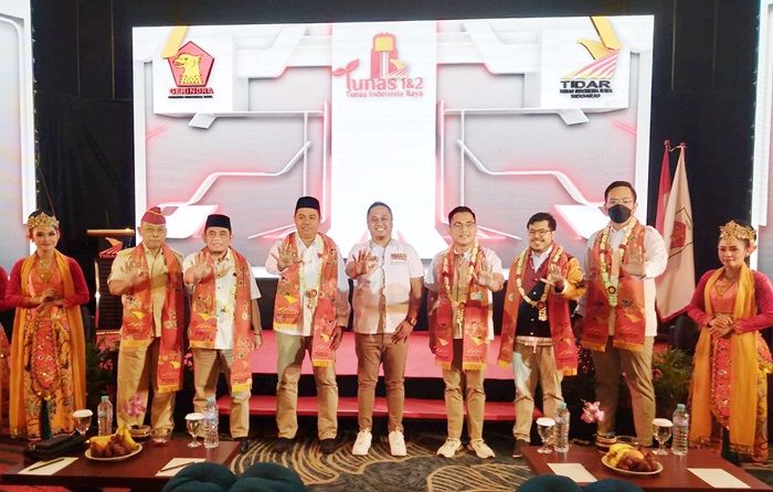 Resmi Dilantik, PC Tidar Sidoarjo Targetkan 75 Persen Suara Pemuda untuk Gerindra di Pemilu 2024 Resmi Dilantik, PC Tidar Sidoarjo Targetkan 75 Persen Suara Pemuda untuk Gerindra di Pemilu 2024