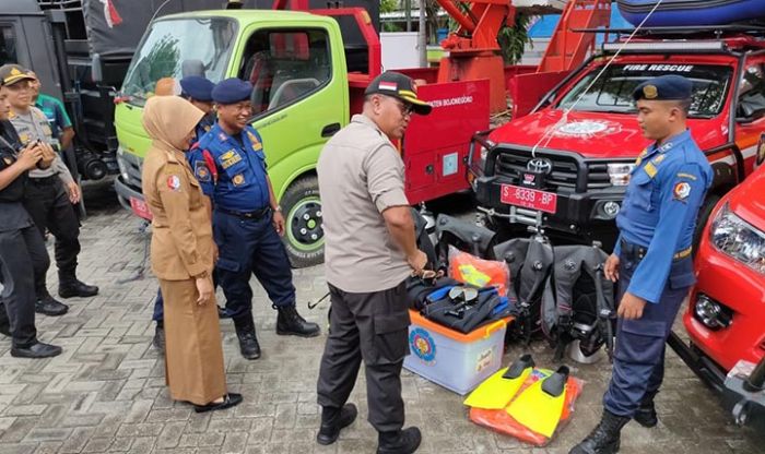 Apel Kontijensi Jilid II, Polres Bojonegoro Mantapkan Kesiapan Hadapi Bencana Apel Kontijensi Jilid II, Polres Bojonegoro Mantapkan Kesiapan Hadapi Bencana