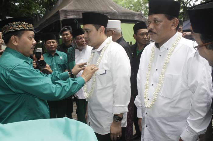  DPC PKB Nganjuk Deklarasikan Pasangan Novi-Marhain