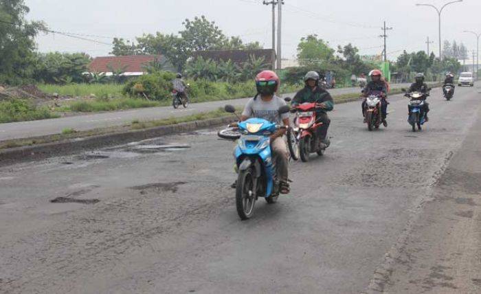 Jalur Nasional di Jombang Rusak, Dewan Desak agar Diperbaiki, Pemudik Harus Hati-Hati