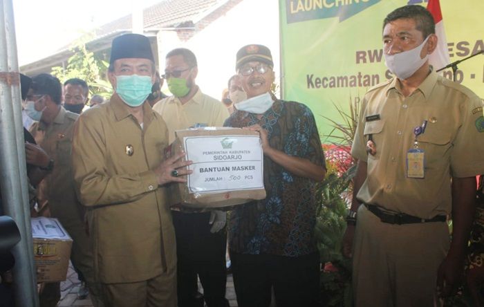 Angka Kesembuhan Tertinggi di Jatim, Sidoarjo Didatangi Profesor LIPI