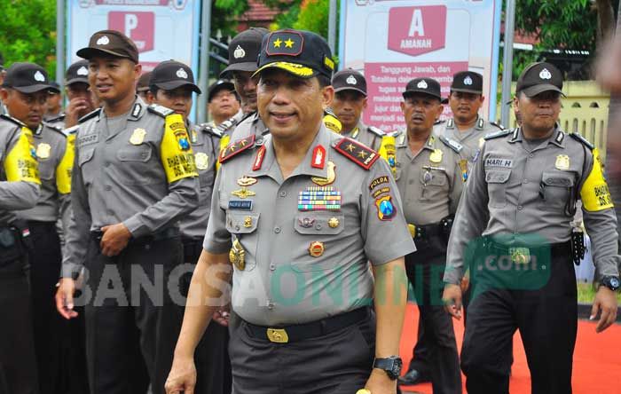 Siap Amankan Pilkada - Pilgub Jatim, Kapolda: Polisi Ikut Kampanye Kita Copot