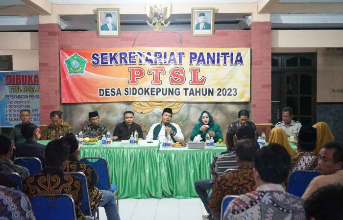 Urai Masalah PTSL di Desa Sidokepung, Wakil Bupati Sidoarjo Turun Tangan