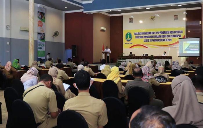 Inspektorat Kota Pasuruan Adakan Workshop Penyusunan Penilaian Risiko dan Penetapan Satgas SPIP Inspektorat Kota Pasuruan Adakan Workshop Penyusunan Penilaian Risiko dan Penetapan Satgas SPIP
