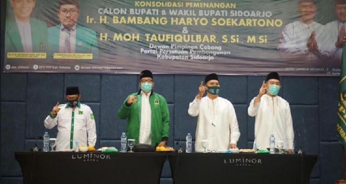 PPP Konsolidasi Rapatkan Barisan Menangkan BHS-Taufiq di Pilbup Sidoarjo PPP Konsolidasi Rapatkan Barisan Menangkan BHS-Taufiq di Pilbup Sidoarjo