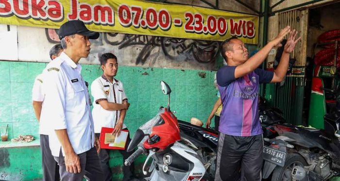 Respons Keluhan Masyarakat, Disperdagin Kota Kediri Sidak Bengkel