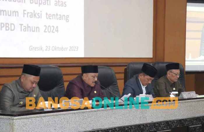 Bupati Gresik Sepakat Pola Penganggaran APBD 2024 dengan Postur Surplus