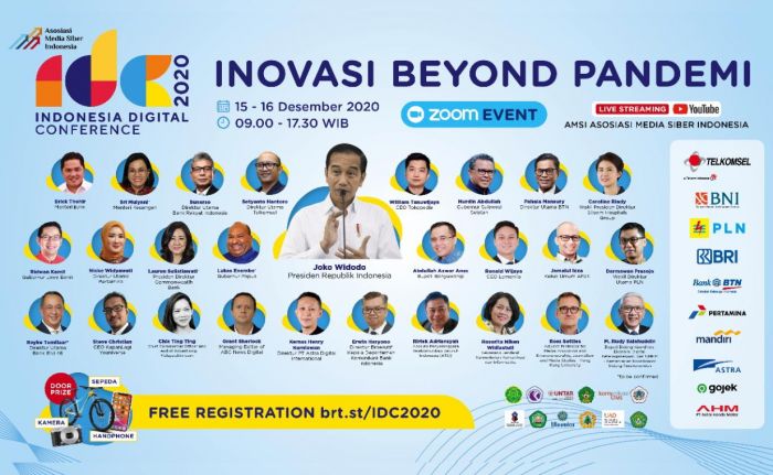 Indonesia Digital Conference 2020 akan Dibuka Presiden Jokowi Indonesia Digital Conference 2020 akan Dibuka Presiden Jokowi