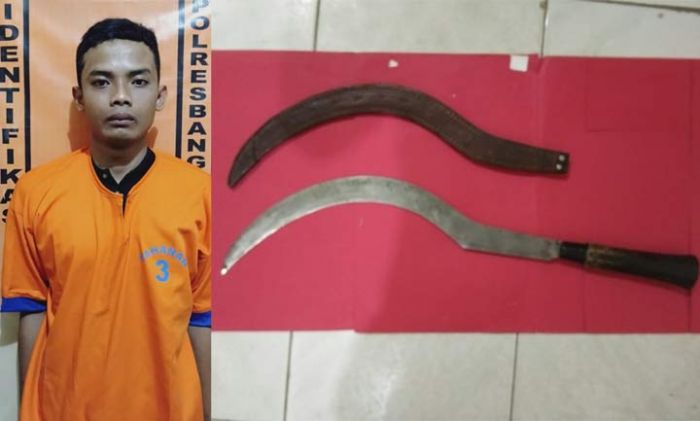 Mengamuk Tidak Jelas di Halaman Warga Sambil Bawa Celurit, Pemuda Bangkalan Ditangkap Polisi Mengamuk Tidak Jelas di Halaman Warga Sambil Bawa Celurit, Pemuda Bangkalan Ditangkap Polisi