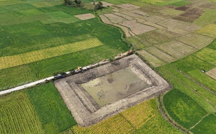 Sembilan Embung dengan Anggaran Rp2,3 Miliar di Bojonegoro Selesai Dibangun