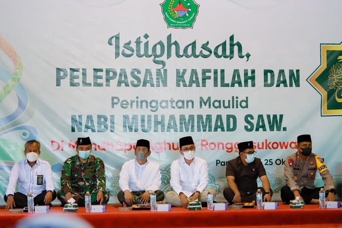 Bupati Pamekasan Lepas Kafilah di Ajang MTQ XXIX Jatim Sekaligus Peringati Maulid Nabi Muhammad SAW