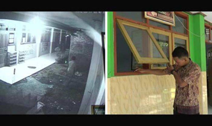 SDN Mangkujan 4 Ponorogo Diobok-obok Maling SDN Mangkujan 4 Ponorogo Diobok-obok Maling