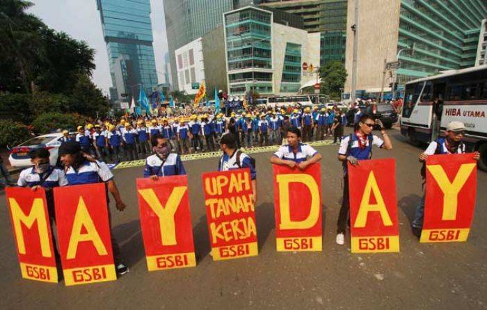 Peringatan May Day, Ini Rute yang Bakal Dilalui Ribuan Buruh Peringatan May Day, Ini Rute yang Bakal Dilalui Ribuan Buruh