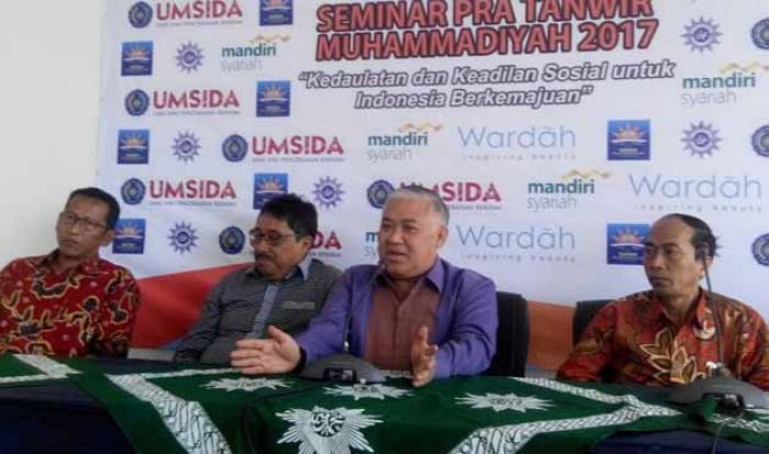 Seminar Pra Tanwir Muhammadiyah, Din Syamsuddin: 41 Persen Aset Nasional Dikuasai Segelintir Orang Seminar Pra Tanwir Muhammadiyah, Din Syamsuddin: 41 Persen Aset Nasional Dikuasai Segelintir Orang