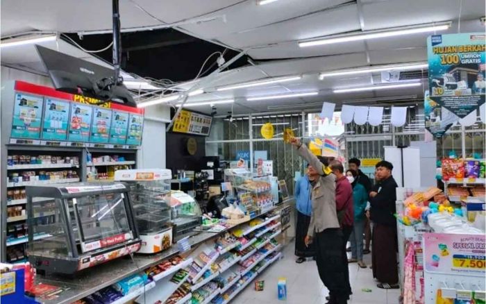 Minimarket di Tulungagung Dirampok! Pelaku Rusak Sistem Keamanan