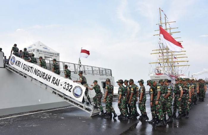 Pangkoarmada II Perkenalkan Ciri Khas TNI AL Pangkoarmada II Perkenalkan Ciri Khas TNI AL