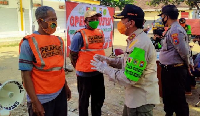 39 Orang Terjaring Operasi Yustisi di Desa Karangan Trenggalek