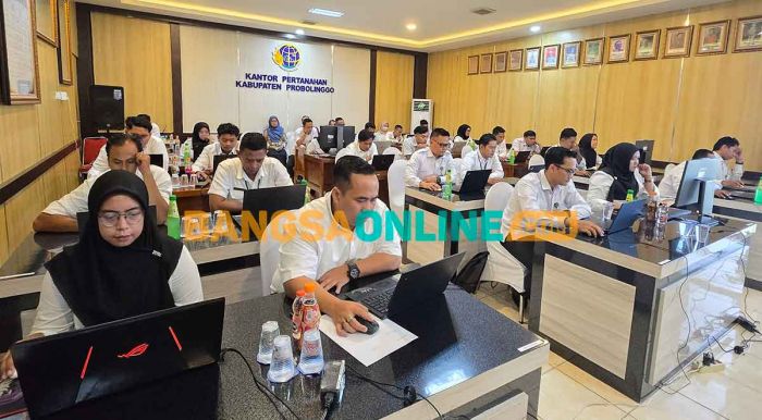 30 P3K Kantah Kabupaten Probolinggo Ikuti Asesmen Kompetensi Serentak via CBT dan CCTV Terpusat