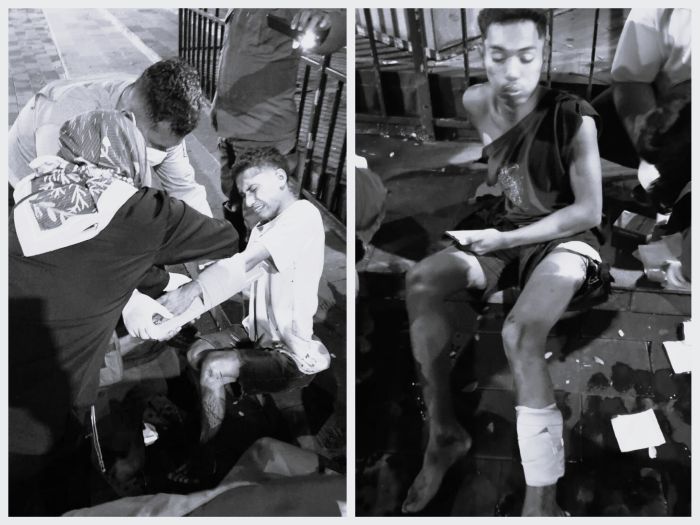 Dua Pemuda Jadi Korban Pembacokan di Taman Sejarah Kota Lama Surabaya