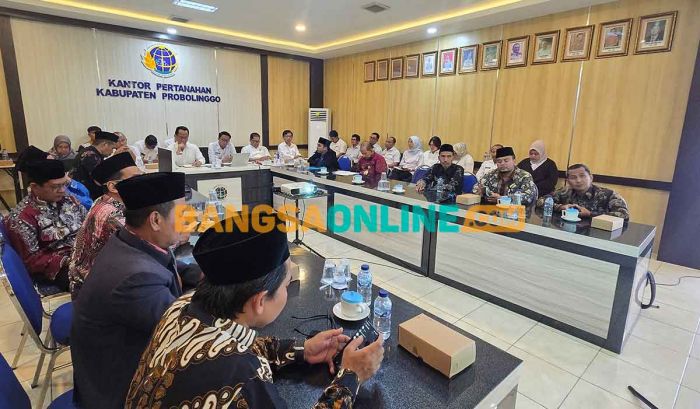 Kantah Kabupaten Probolinggo Targetkan Sertifikasi Tanah Wakaf Tuntas Akhir 2025