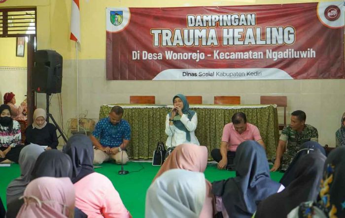 Bupati Kediri Beri Pendampingan Trauma Healing untuk Warga Terdampak Kerusuhan Ngadiluwih