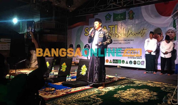Wakil Bupati Sidoarjo Apresiasi Giat Sedati Bersholawat Wakil Bupati Sidoarjo Apresiasi Giat Sedati Bersholawat