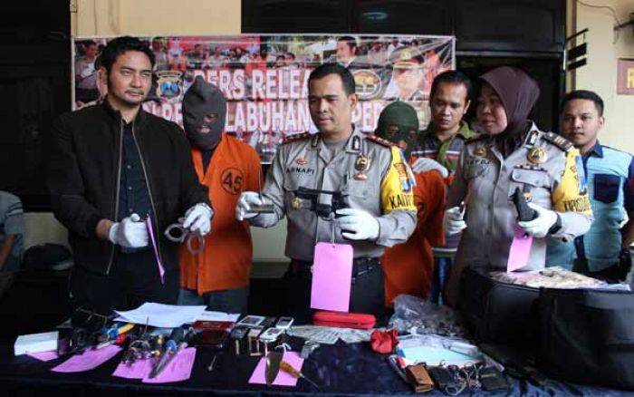 Spesialis Perampok antar Provinsi Disergap Polres Tanjung perak Spesialis Perampok antar Provinsi Disergap Polres Tanjung perak