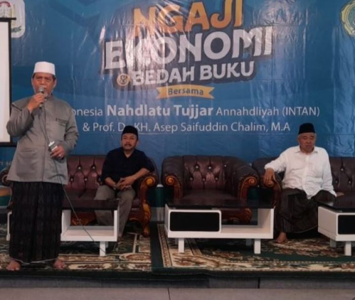 Bangkitkan Semangat Nahdlatut Tujjar, Intan Gelar Ngaji Ekonomi dan Bedah Buku Kiai Asep