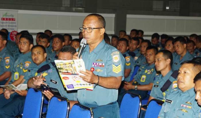 Wujudkan Rumah Impian, Prajurit Koarmada II Antusias Ikuti Sosialisasi Program PPMD TNI AL