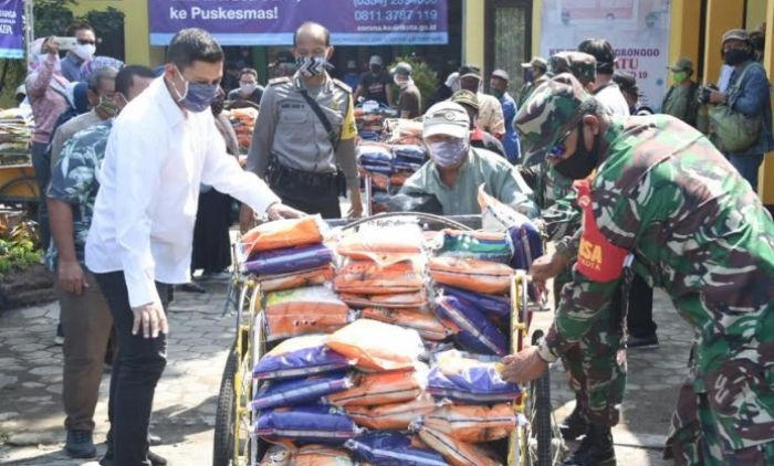 ​Bantuan Pemkot Kediri bagi Warga Terdampak Covid-19 Telah Disalurkan pada 15 Kelurahan