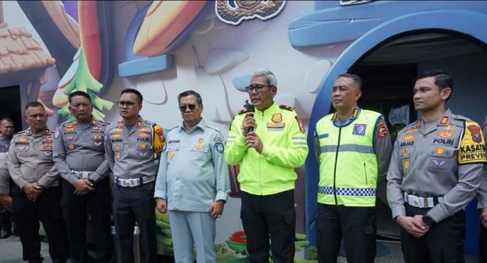 Antisipasi Kemacetan saat Operasi Ketupat 2026, Korlantas Polri Tinjau Simpang Mengkreng