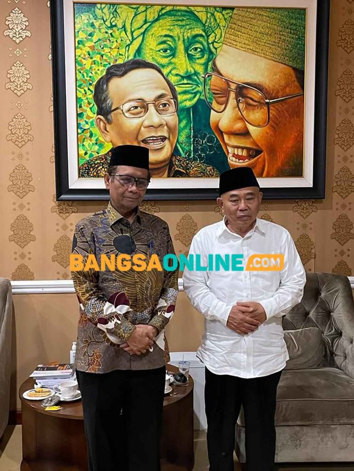 Buka Bersama Menko Polhukam Mahfud MD, Kiai Asep Singgung Kader NU Layak Capres, Siapa