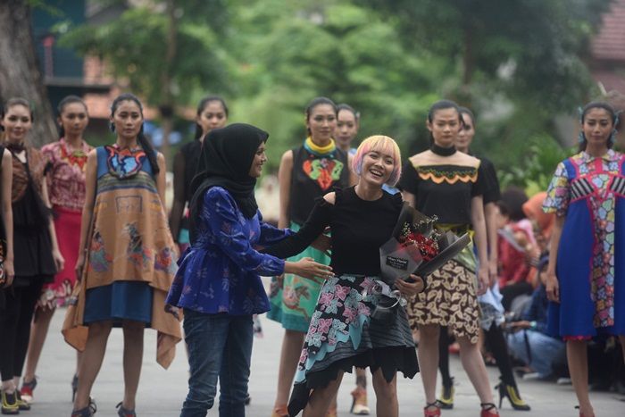 Puluhan Perancang Busana Meriahkan 4th Dhoho Street Fashion