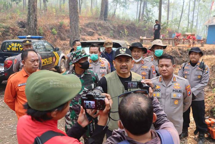 Usai Kebakaran Lereng Lawu, Pemkab Ngawi Lakukan Titik Mitigasi