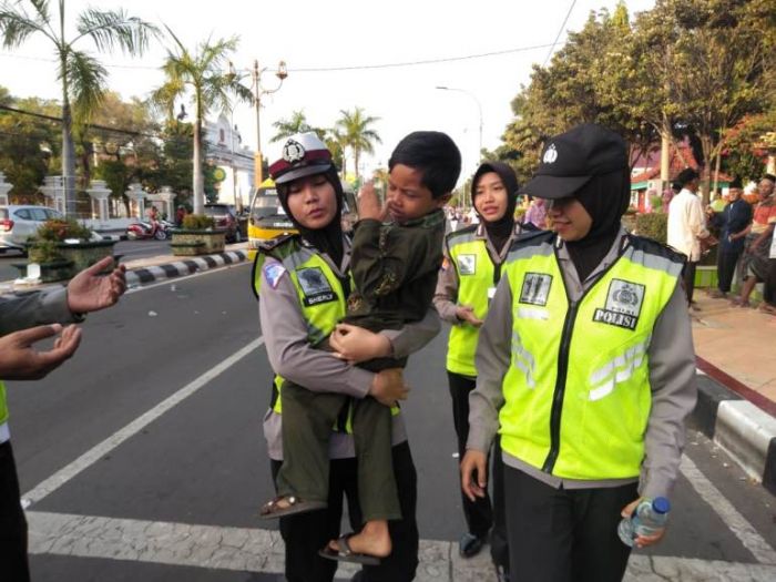 Pelepasan Jamaah Haji Tuban, 1 Anak Nyaris Hilang