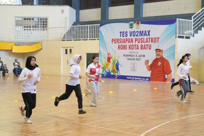 Tes VO2MAX Digelar KONI Kota Batu, Beri Hasil Kebugaran Atlet Jelang Porprov 2027