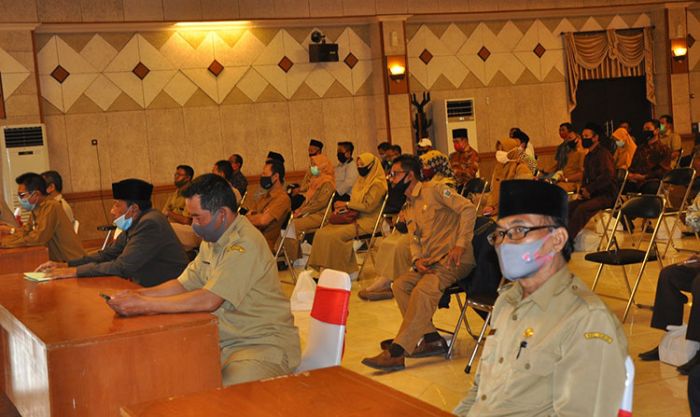 Jelang PTSL, Bupati Sambari Kumpulkan Kades Jelang PTSL, Bupati Sambari Kumpulkan Kades